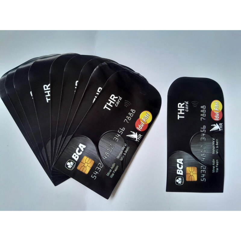 

100 pcs/lembar Amplop ampau Lebaran gambar kartu ATE M