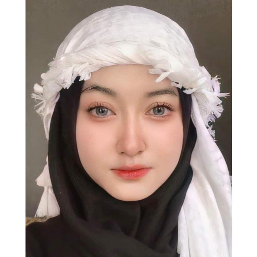 Sorban Putih Polos / Hitam Polos / Bahan Premium / Sorban Terlaris