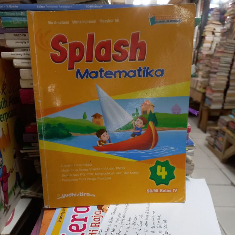 SPLASH MATEMATIKA SD/MI KELAS 4 KURMER YUDISTIRA