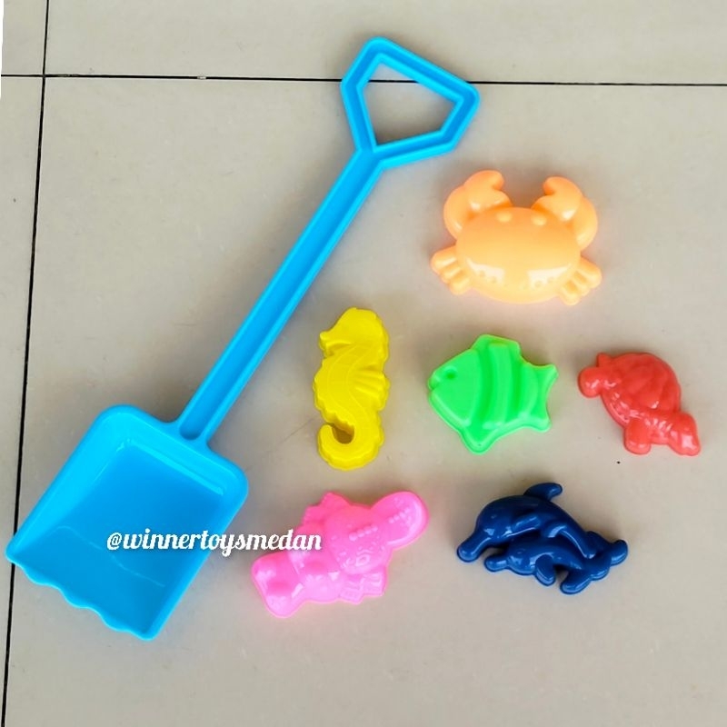 Mainan Pantai PerKakas Pasir / Mainan Sekop Pasir Anak