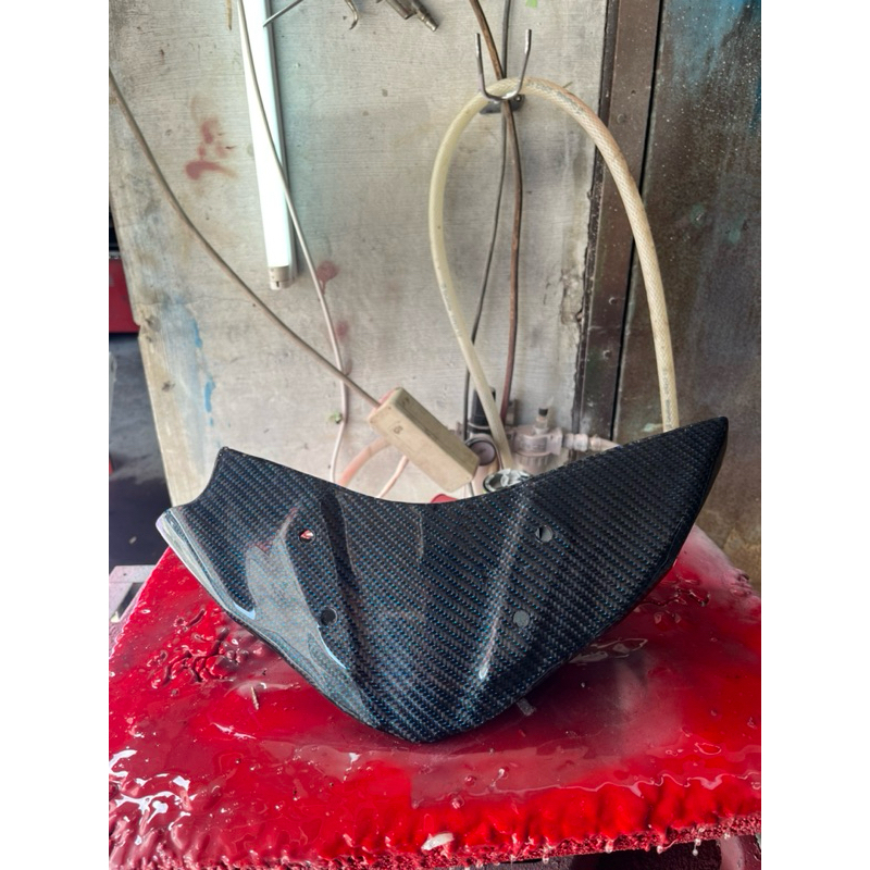 Batok depan aerox New 155 Carbon reflektif biru | batok totok aerox new carbon original