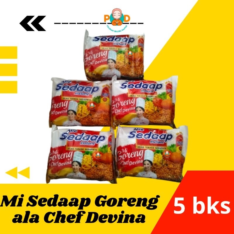 

Mie Sedaap Instant Mi Goreng Ala Chef Devina