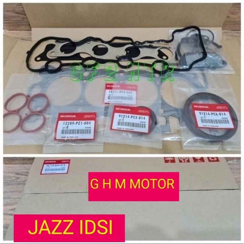 paking set jazz idsi gasket set jazz idsi 2005-2008