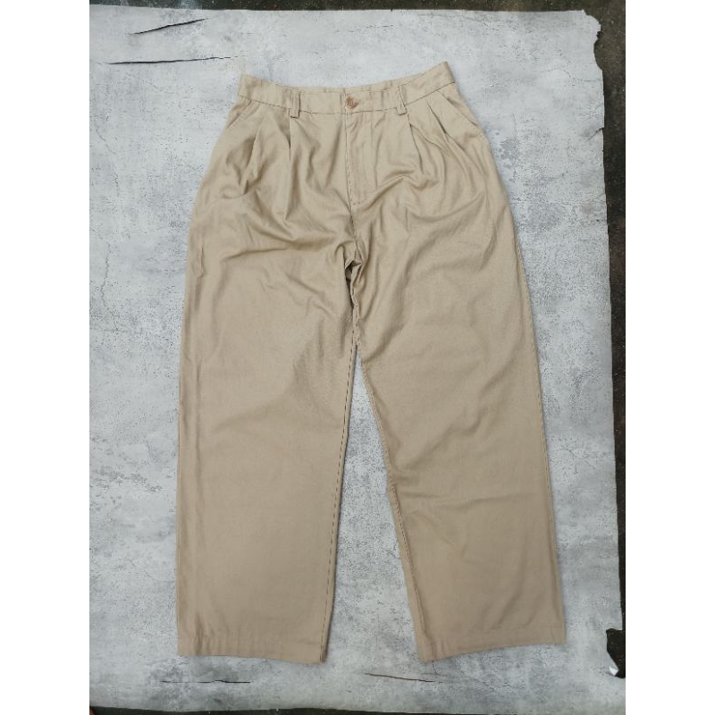 Chino musinsa standard | celana musinsa second | celana formal casual pria | wide trousers pants