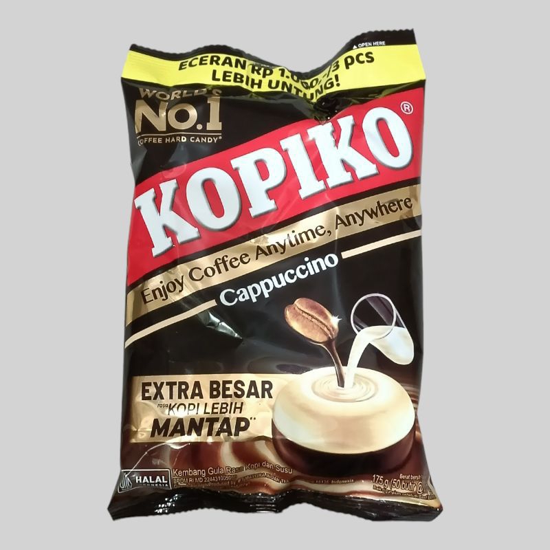 

Kopiko Coffee Shot Classic Permen Sak 175gr [50 butir]