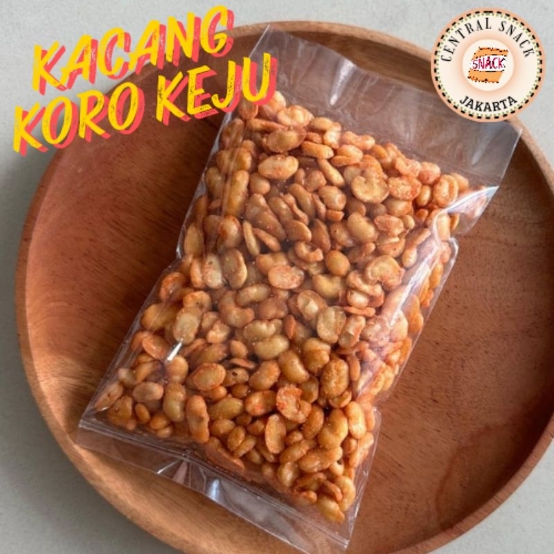

[Ready Stock] Kacang Koro Keju premium 150 gr snack cemilan jajanan murah