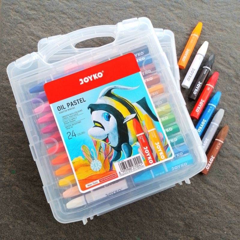 

Crayon Oil Pastel Joyko 24 Warna ( Set ) SF6