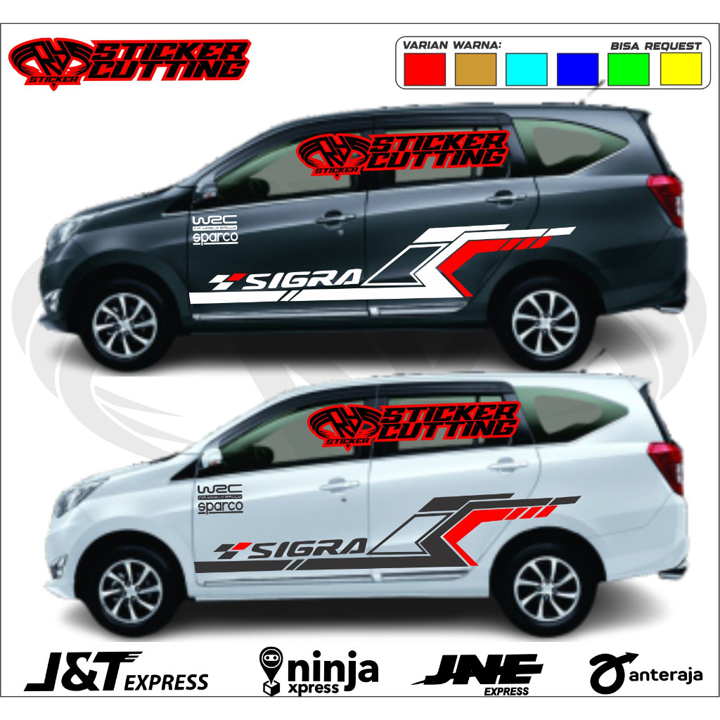 Stiker mobil avanza xenia sigra ertiga mobilio fortuner stiker mobil keren stiker mobil KEREN