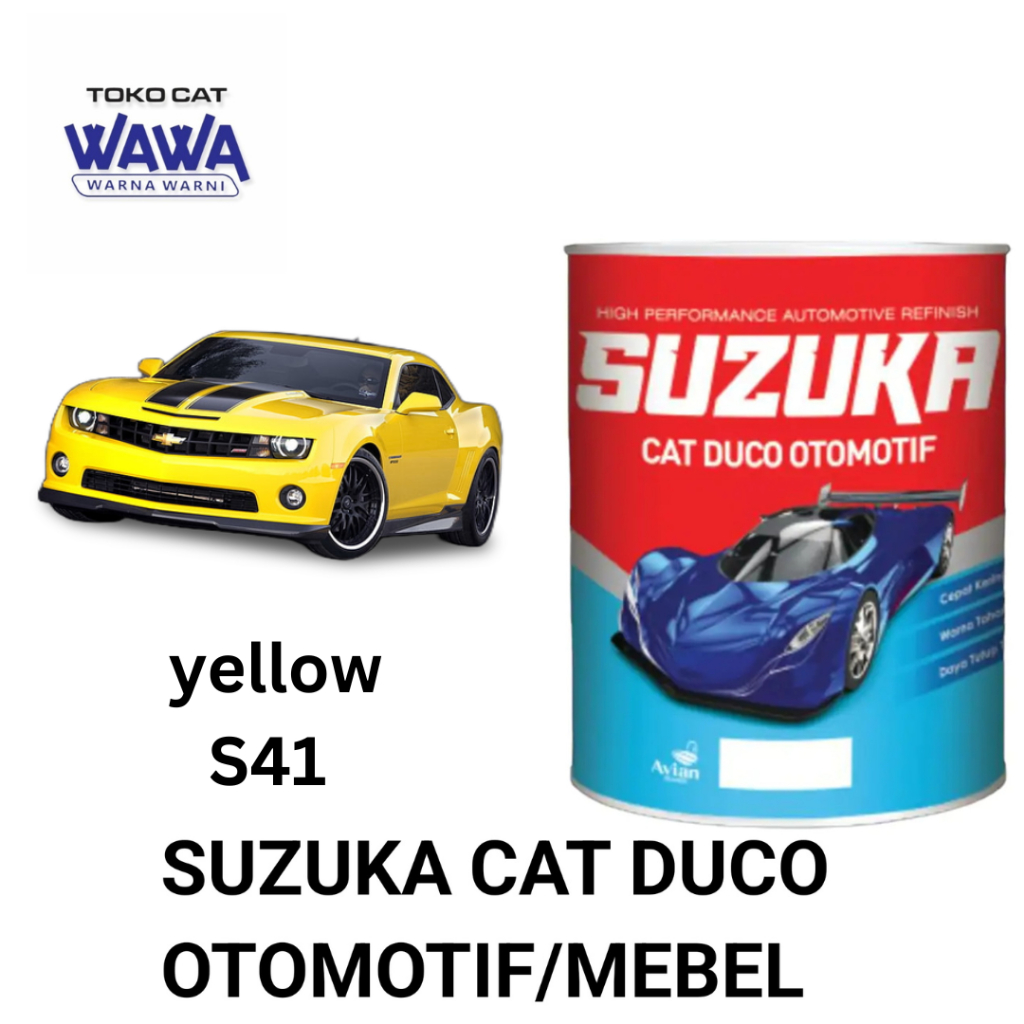 cat duco suzuka yellow S-41 1kg/ecer repack