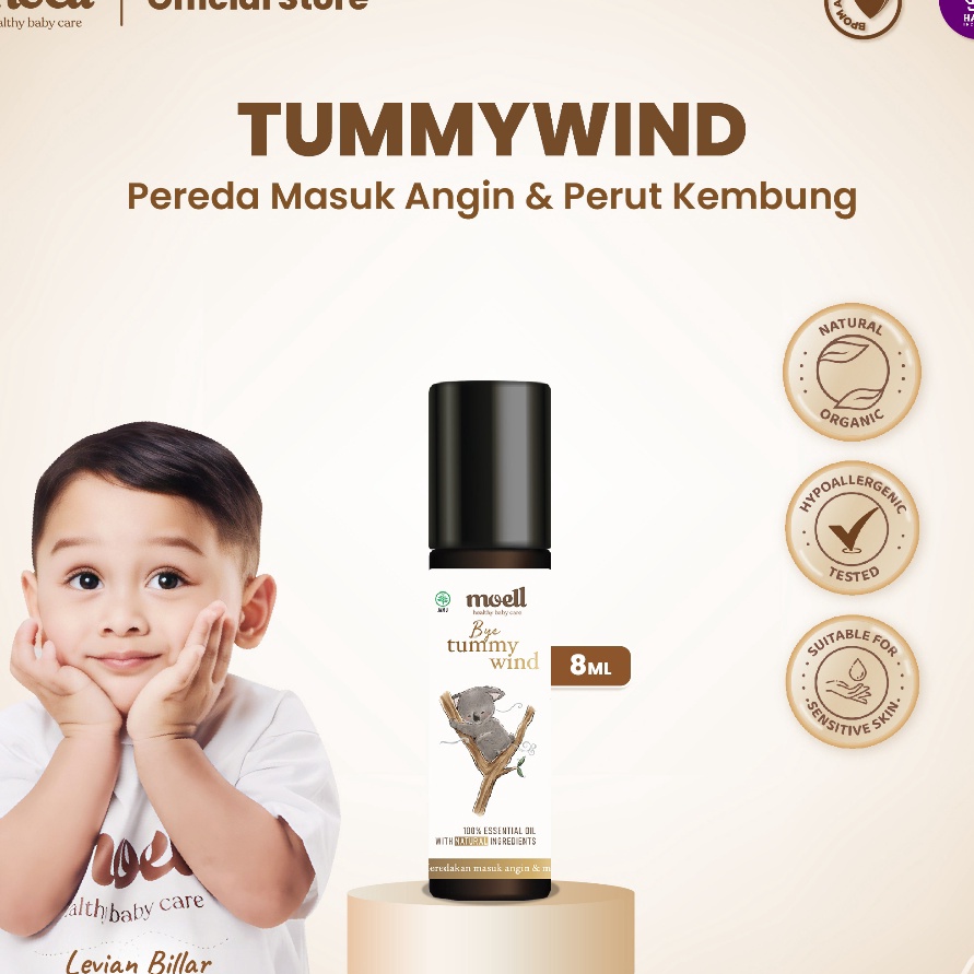 

Bonus 5 Moell Bye Tummywind Natural Essential Oil Pereda Masuk Angin Perut Kembung BPOM Dapat di Percaya