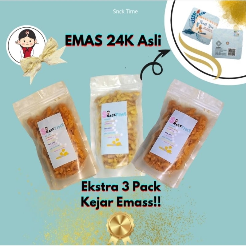 

Ekstra 3 Pack Kejar Emas 24k