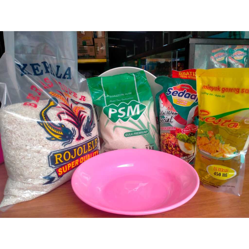 

Paket sembako hemat B4 105rb