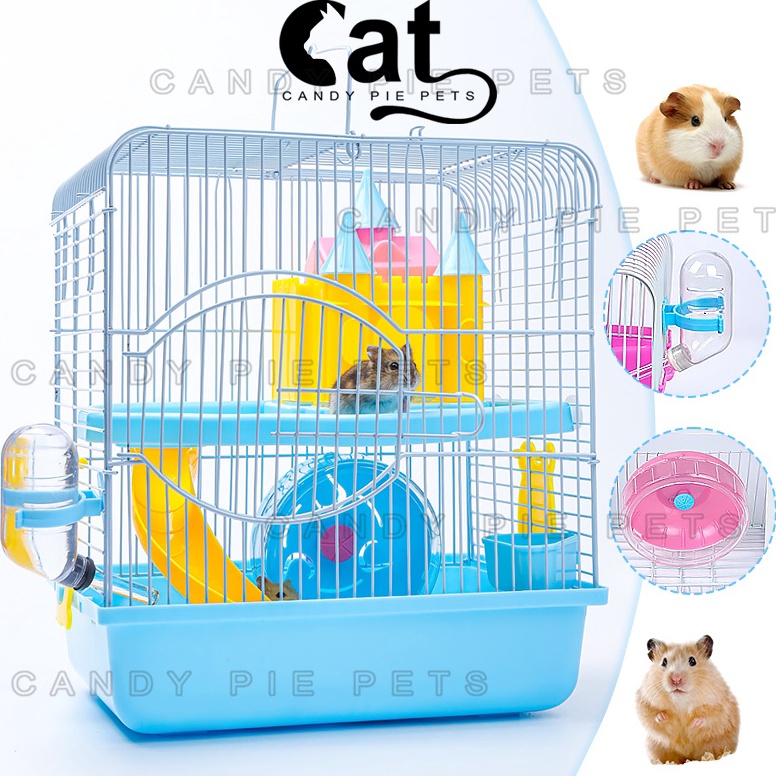 Murah Lebay 1 Set Rumah Hamster Kandang Hamster Akrilik Besar Kandang Sugar Glider Marmut