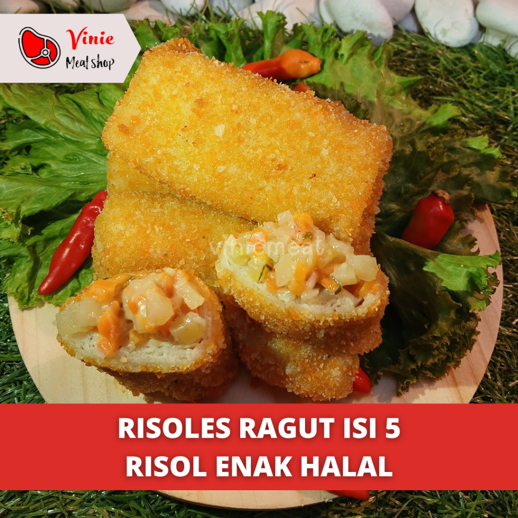 

Risol Mayo Beef | Risol Smoked Beef | Risol Carbonara | Risol Mentai | Risol Rogut Ayam | Risol Ayam Pedas | Risoles Isi 5