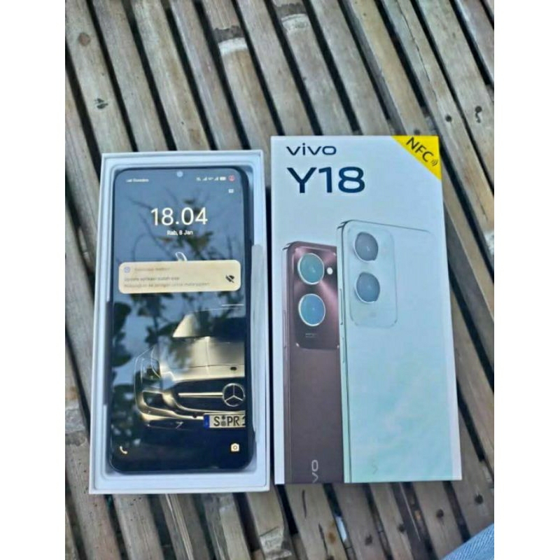 Handphone Vivo Y18 NFC Ram  6 / 128 Gb