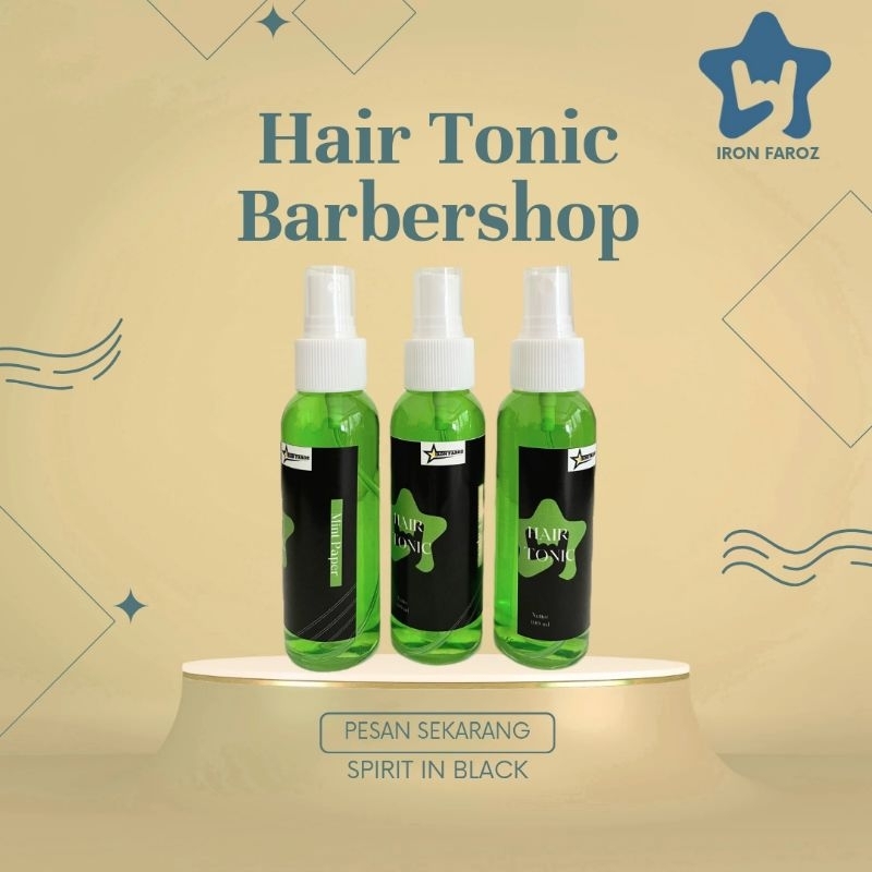 HAIR TONIC BARBERSHOP IRON Faroz - Mint Paper