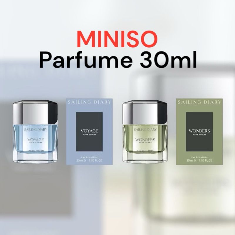 COD Bali Miniso Sailing Diary Eau De Parfum Voyage Parfum Wonders Parfum Miniso Perfume
