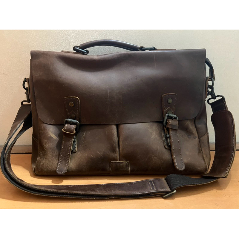 Tas Selempang Kulit Asli (Preloved)