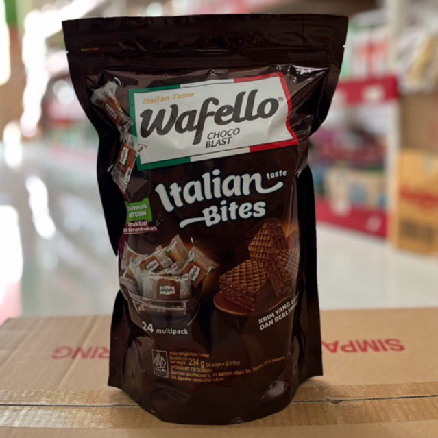 

WAFELLO KEMASAN POUCH 234gr