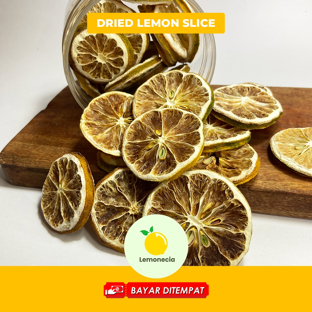 

Lemonecia Slice Dried Lemon Kering Premium 40 Gram