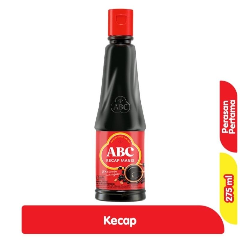 

Abc kecap manis botol 275 dan 135ml