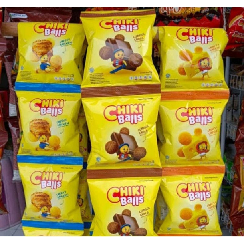 

Chiki Ball Snack Renteng isi 10 pcs