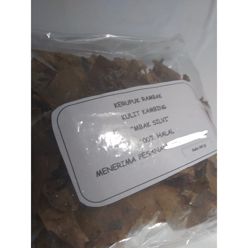 

Kerupuk rambak kulit kambing 1 kg