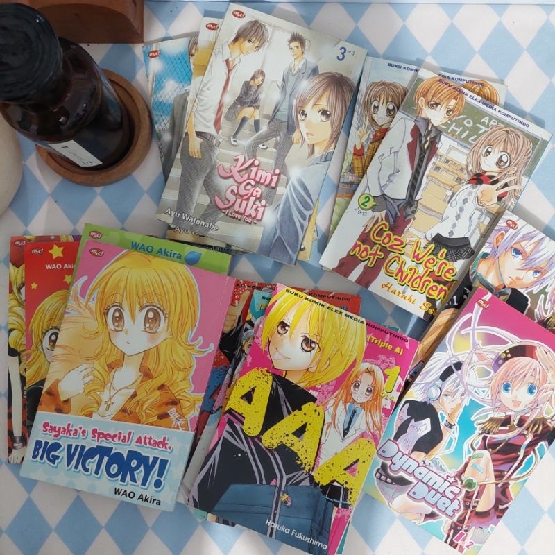 Komik Preloved Bekas Mini Series - Wao Akira, Haruka Fukushima, Ayu Watanabe, Majiko, Haruhi Seta, K