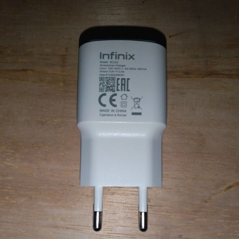 CHARGER INFINIX 10W TYPE-C SMART4,5,6, HOT 7,8,9,10,11s,11Play ORIGINAL COPOTAN SECOND (Baca Deskrip