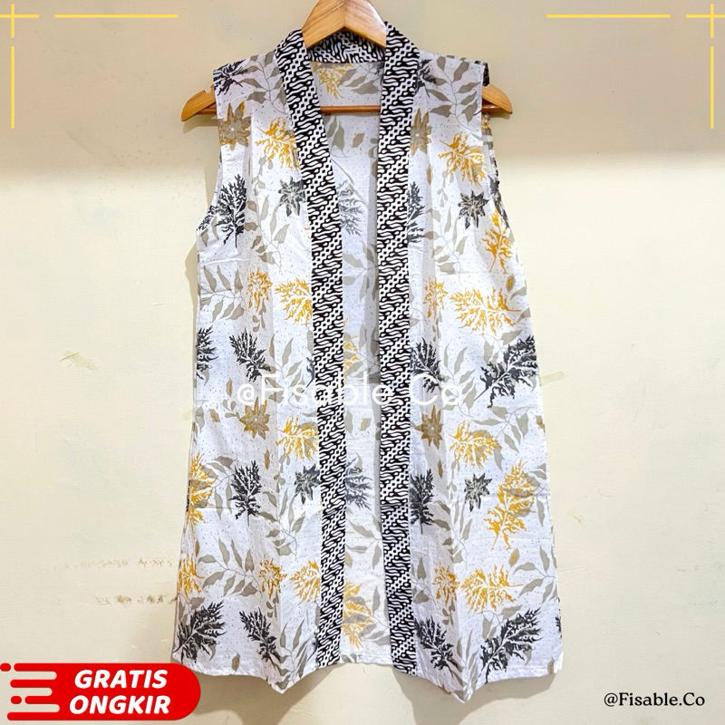 Outer Batik Premium | Cardigan Batik | Outer Wanita Panjang