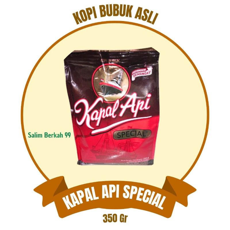 

Kapal Api Special Mix Kopi Bubuk Asli 350gr