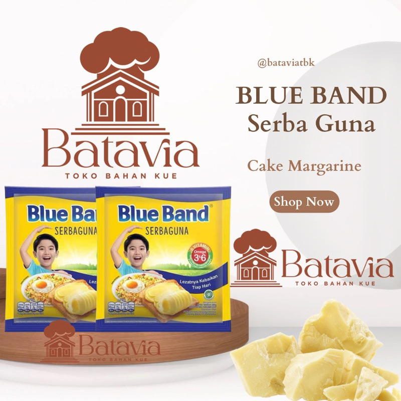 

Blue Band Serba Guna Cake Margarine 200g | Blue Band Serba Guna