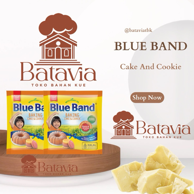 

Blue Band Baking Cake & Cookie 200g | Blue Band Balking cake & Cookie