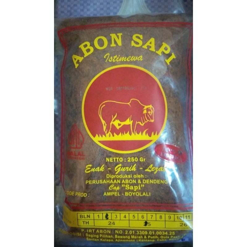 

Abon Sapi Istimewa