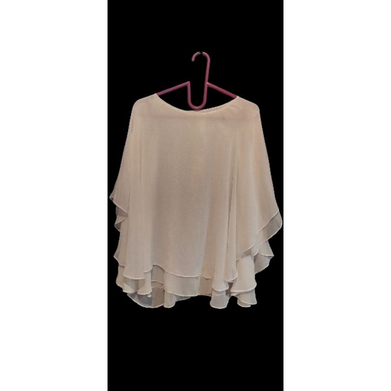 Blouse Kelelawar Putih