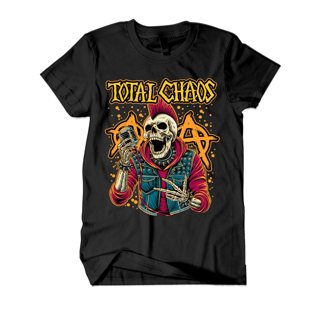 KAOS BAND PUNK TOTAL CHAOS
