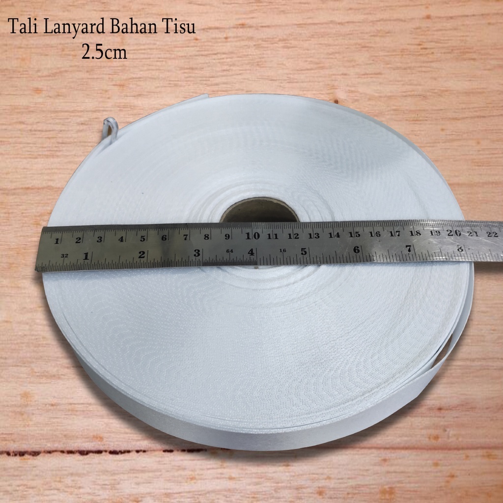

HJK Tali Lanyard Bahan Tali Tisu / Bahan Tali Printing Sublim / Pita Lanyard Tisu 2Cm