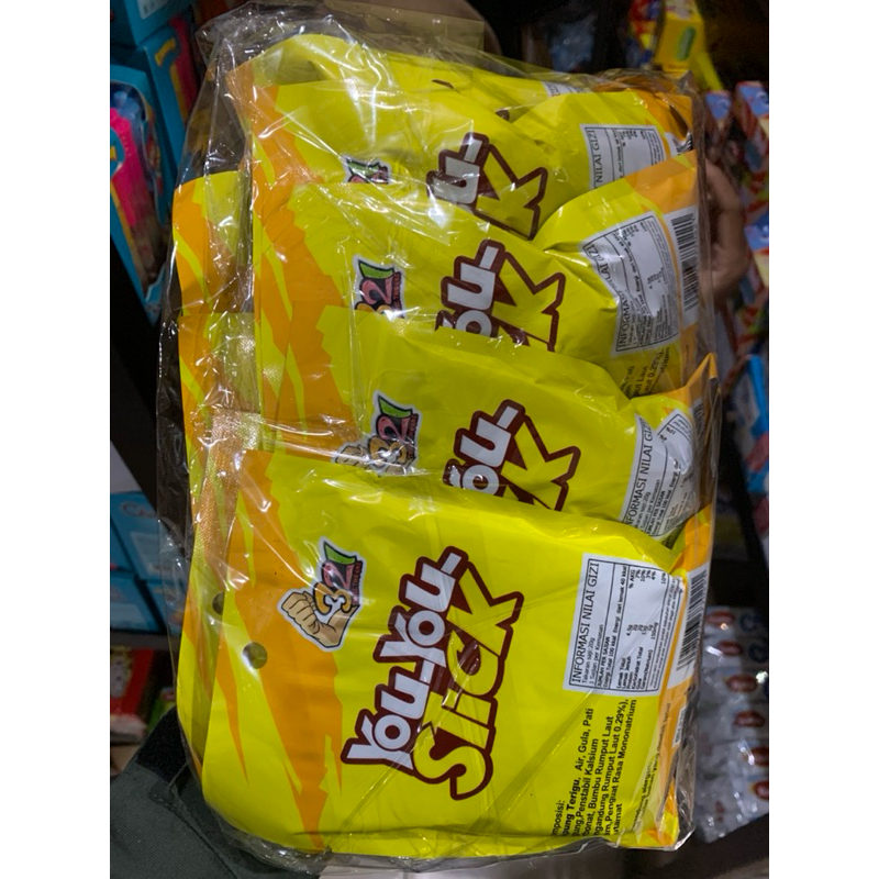 

You You Stick Snack / Varian Rasa / 1 pack isi 10 pcs