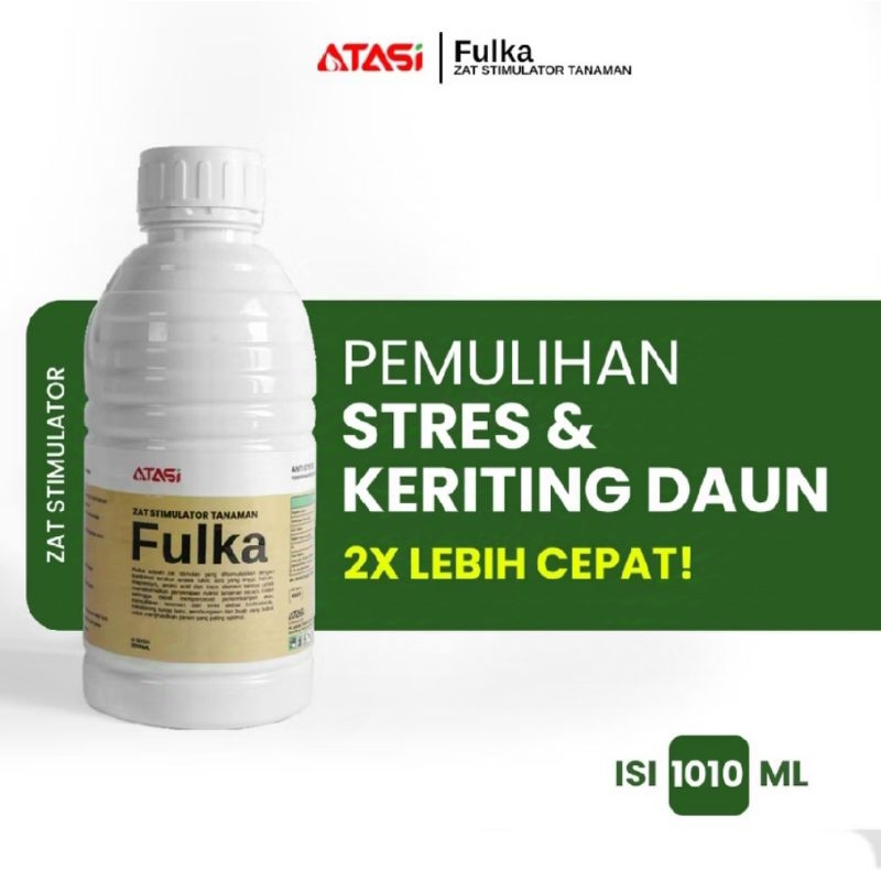 Fulka Zat Stimulator Tanaman Pupuk Anti Stres ObatKeriting Daun Nutrisi Pembesar Umbi Pelebat Buah P