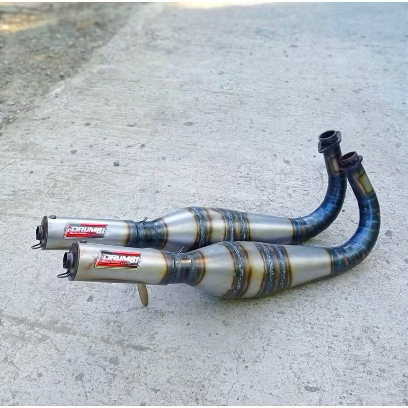 KNALPOT RXKING DRUM 81 ORI KNALPOT RX-KING KUPANG KEJAM DRUM81 KNALPOT BLEYER DRUM81 ORIGINAL knalpo