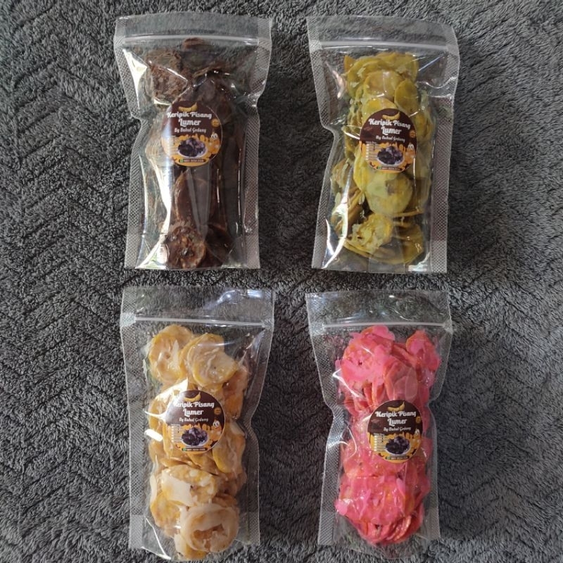 

KERIPIK PISANG LUMER VARIAN RASA 50GRAM
