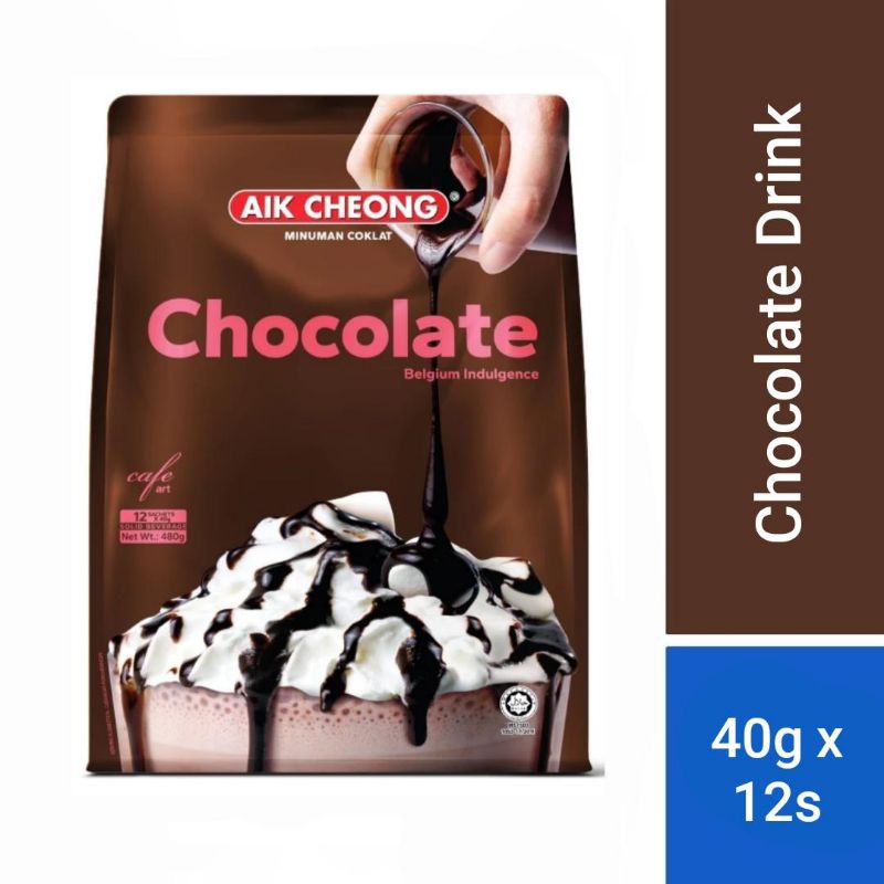 

AIK CHEONG Chocolate Drink Malaysia (40g x 12 sachet)