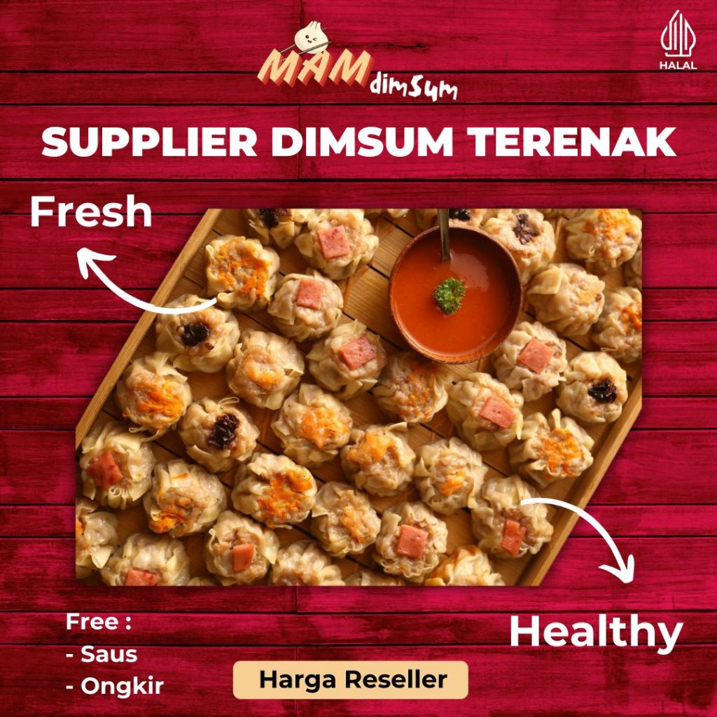 

Dimsum Frozen Halal 50Pcs: Lezat, Praktis, Sehat!