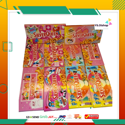 

LIMITED EDITION | SILVERQUEEN 55 GR X 2 Pcs FYP SPECIAL CASHEW ALMOND MURAH