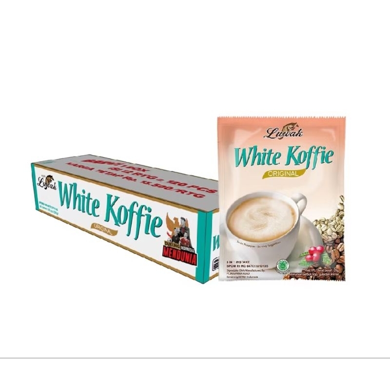 

Luwak white coffee 1karton