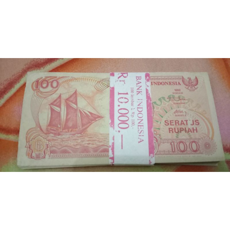 uang kertas100rp
