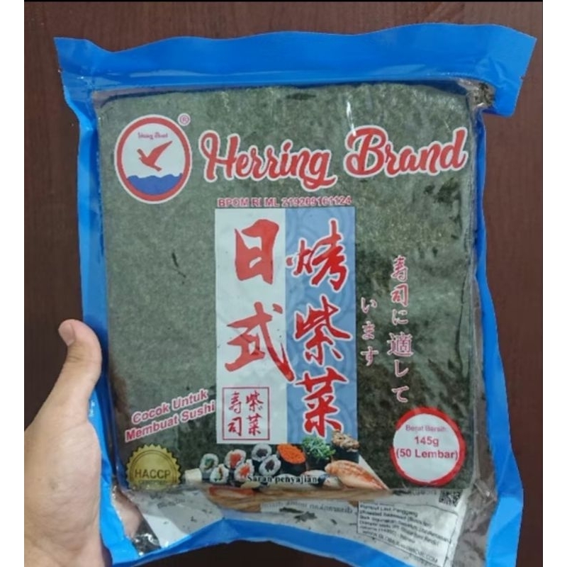 

Nori Herring brand (ISI 50 lembar)