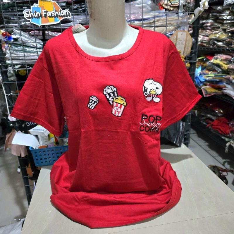 Kaos Lengan Pendek Bordir Part 2 Oreenjy Kaffe XXXL