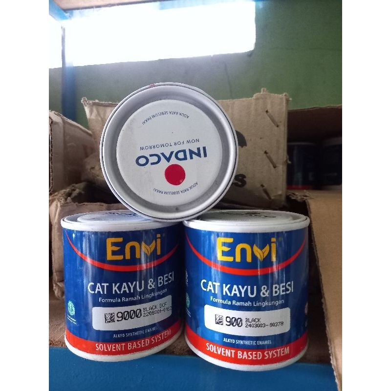 Cat kayu cat besi Envi 250 gram
