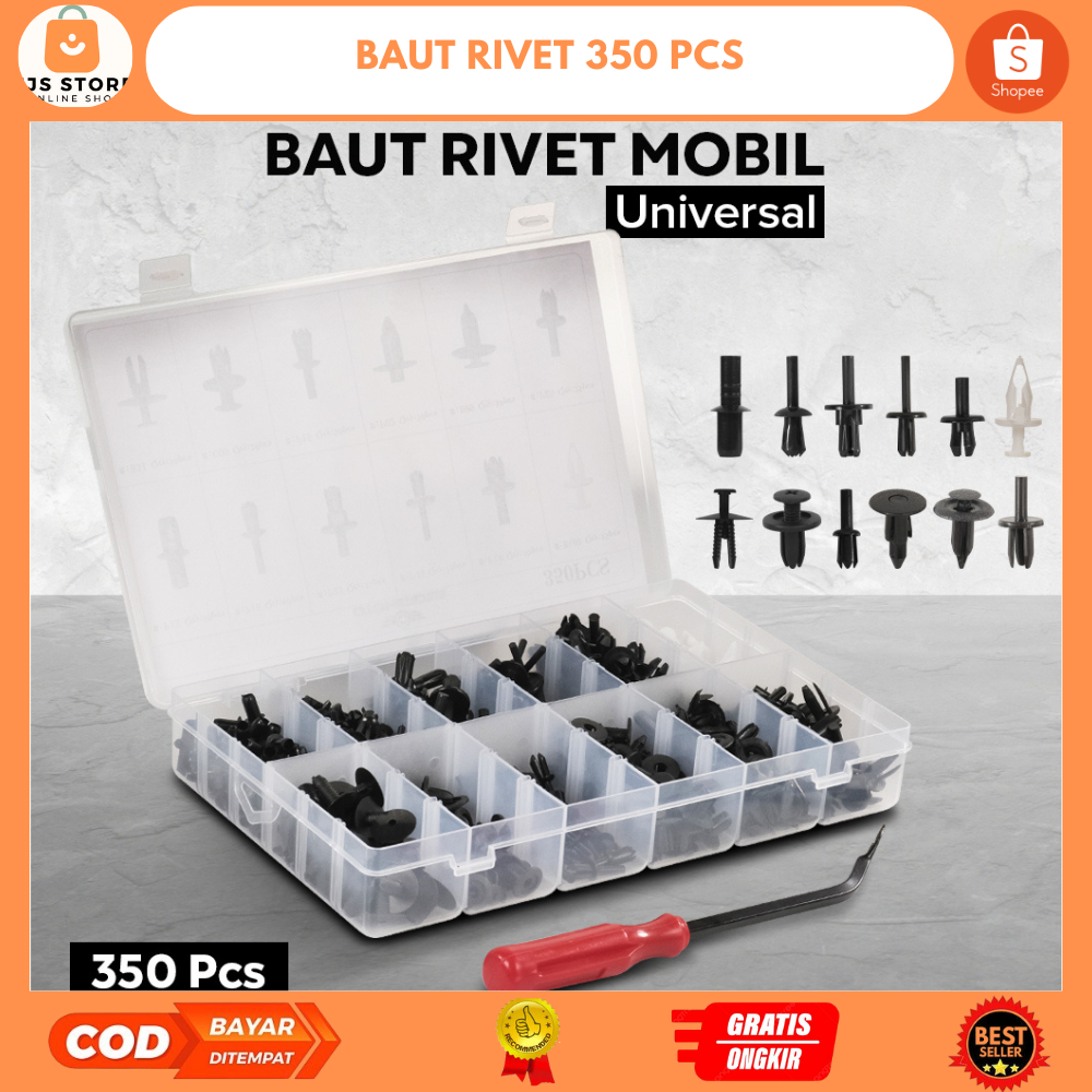 Baut Rivet Mobil Universal / Klip Bumper Mobil